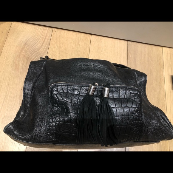 Sandro black Absinthe leather purse - Picture 2 of 6